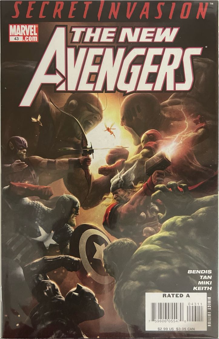 The New Avengers, #043 (Marvel, 2008)