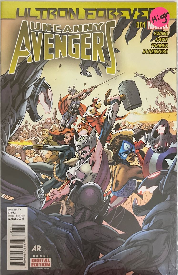 Ultron Forever: Uncanny Avengers, #001 (Marvel, 2015)