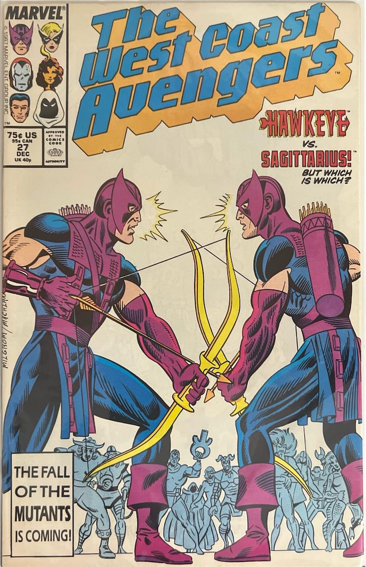 The West Coast Avengers, #027 (Marvel, 1987)