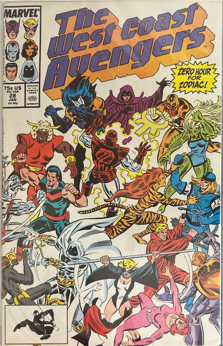 The West Coast Avengers, #028 (Marvel, 1988)