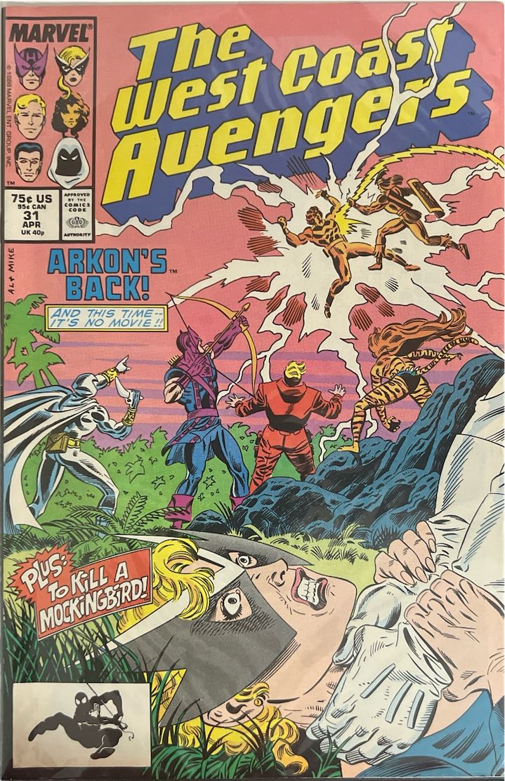 The West Coast Avengers, #031 (Marvel, 1988)