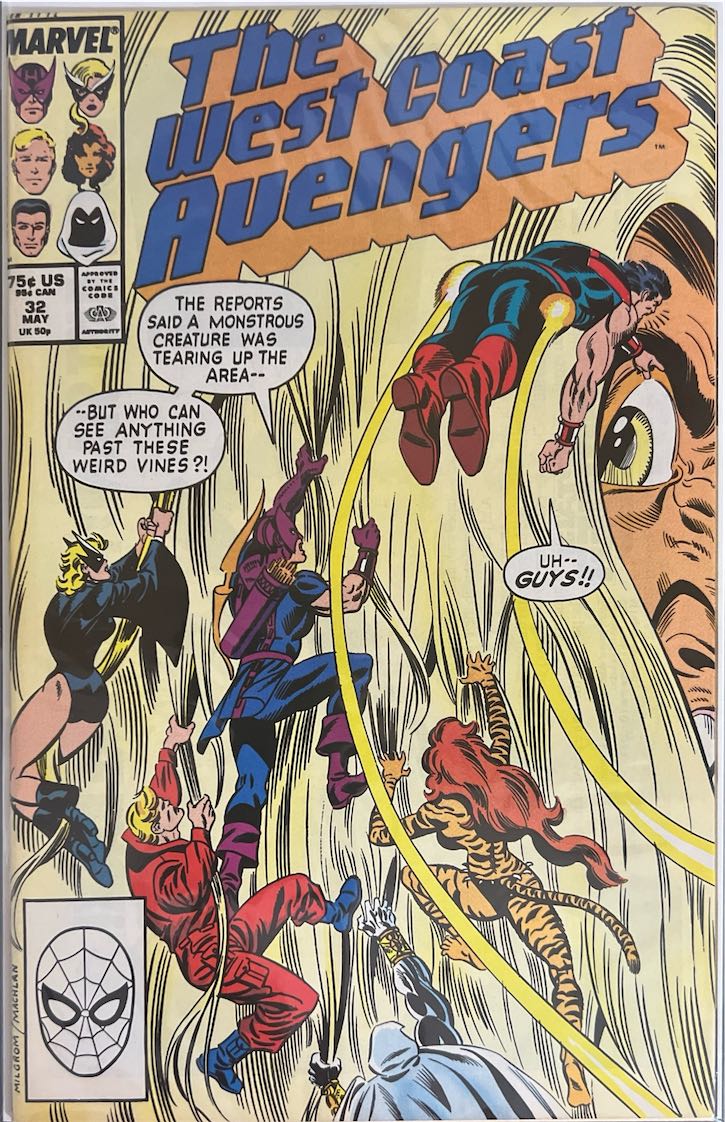 The West Coast Avengers, #032 (Marvel, 1988)