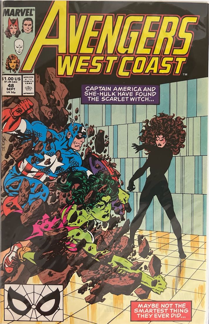 Avengers West Coast, #048 (Marvel, 1989)