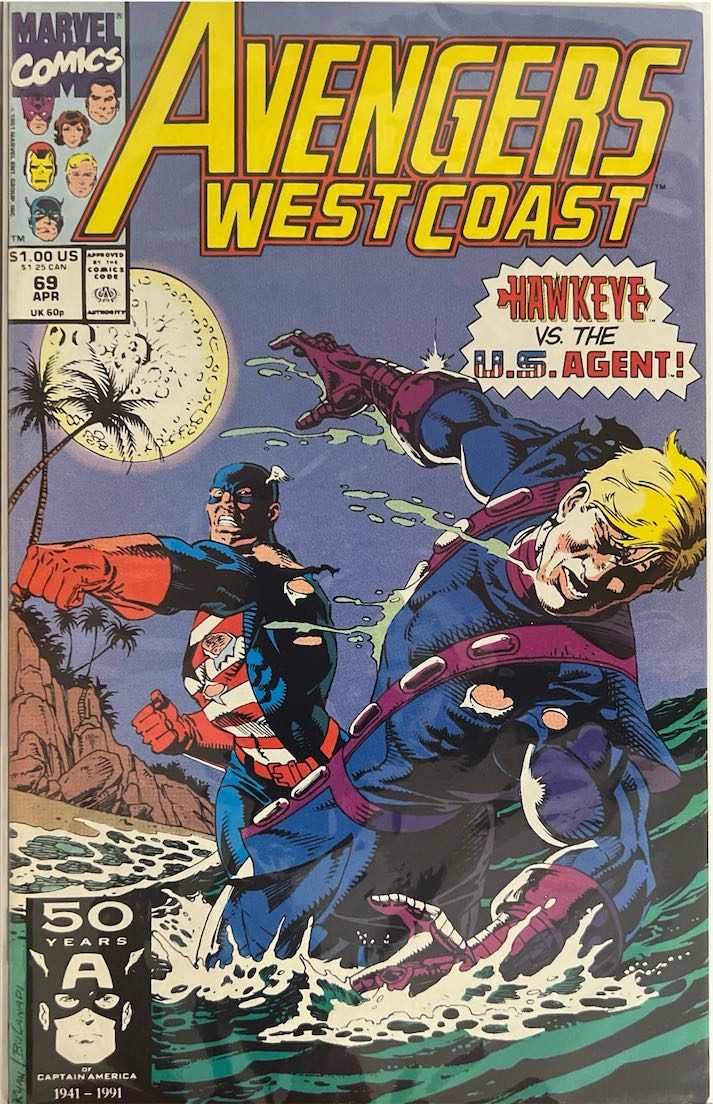 Avengers West Coast, #069 (Marvel, 1991)