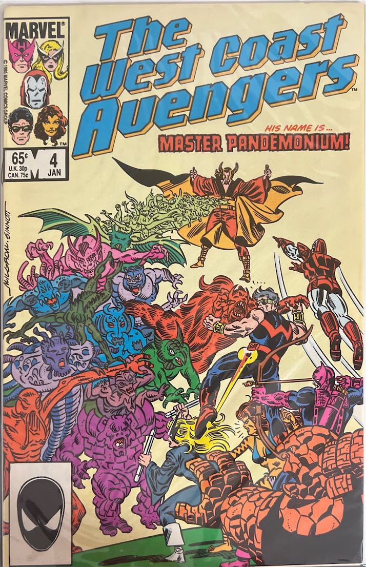 The West Coast Avengers, #004 (Marvel, 1985)