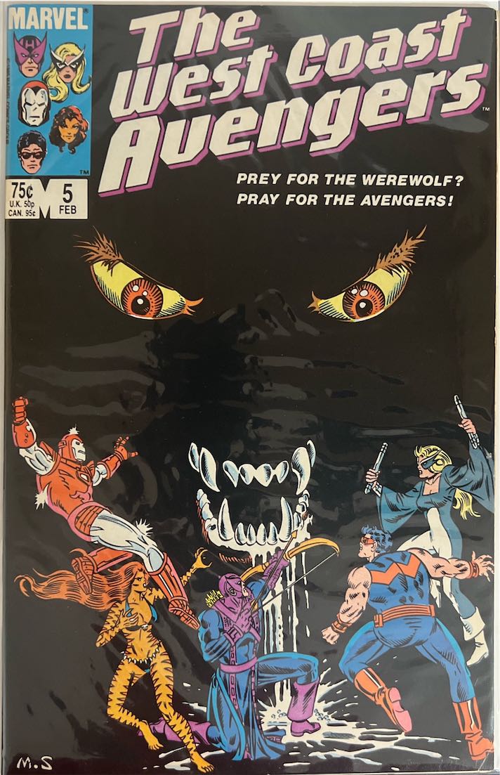 The West Coast Avengers, #005 (Marvel, 1986)