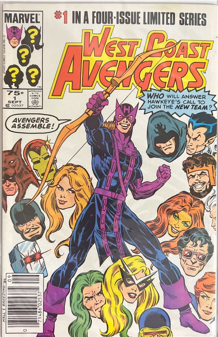 West Coast Avengers, #001 (Marvel, 1984))