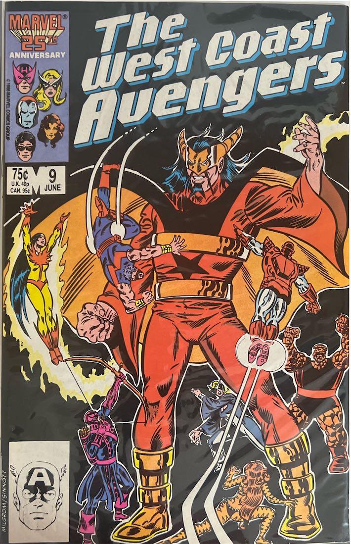 The West Coast Avengers, #009 (Marvel, 1986)