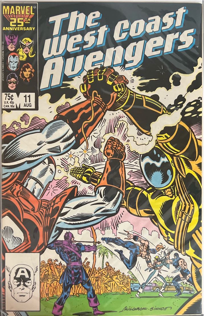 The West Coast Avengers, #011 (Marvel, 1986)