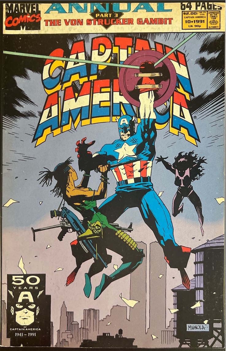 Captain America, #Annual 010 (Marvel Comics, 1991)