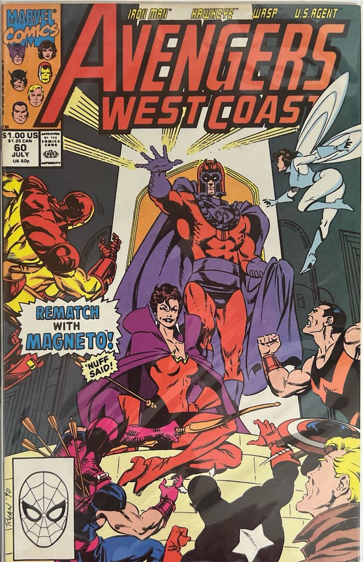 Avengers West Coast, #060 (Marvel Comics, 1990)