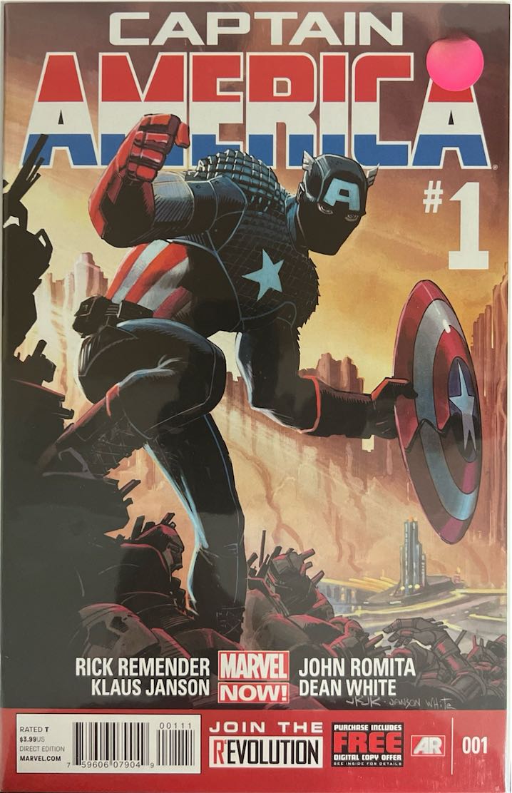 Captain America, #001 (Marvel, 2012)