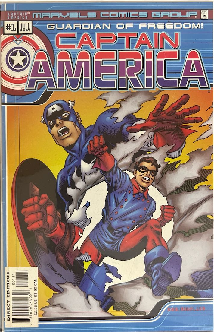 Captain America, #001 (Marvel Comics, 2001)