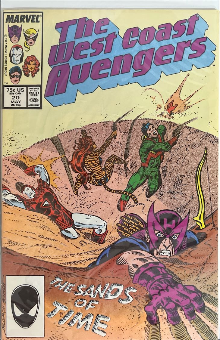 The West Coast Avengers, #020 (Marvel, 1987)