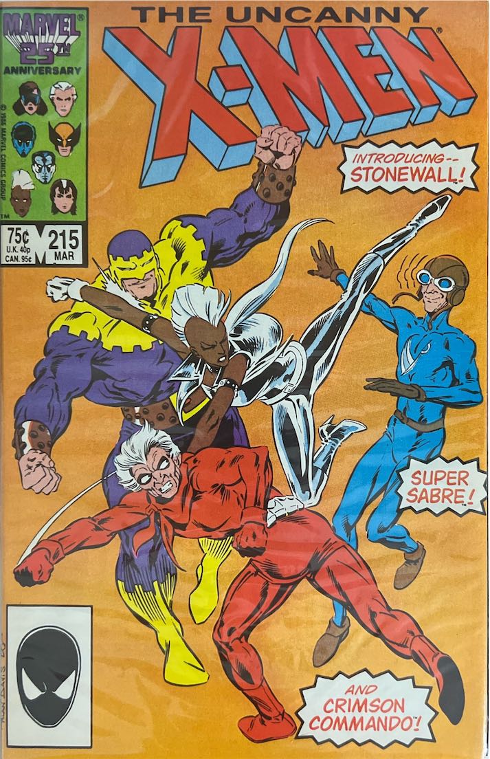 The Uncanny X-Men, #215 (Marvel, 1987)