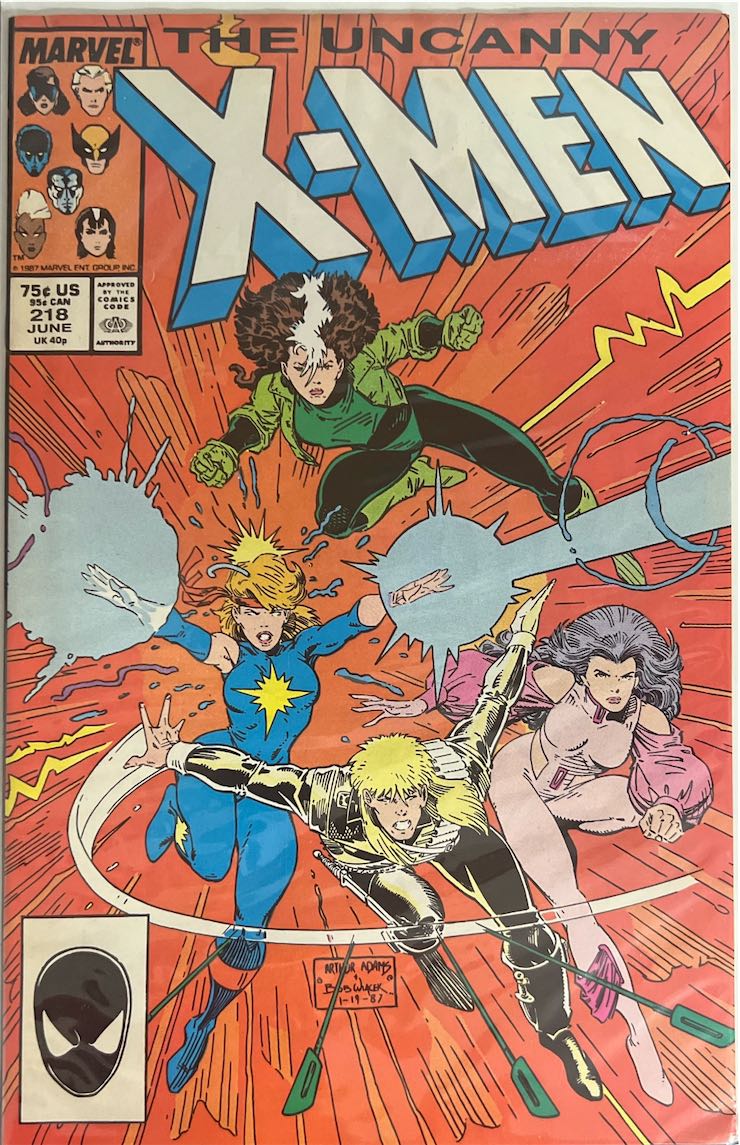 The Uncanny X-Men, #218 (Marvel, 1987)