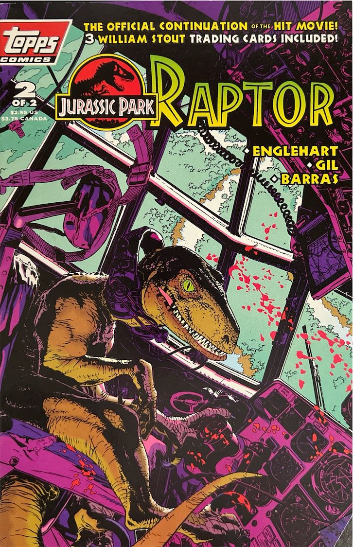 Jurassic Park: Raptor, #002 (Topps Comics, 1993)