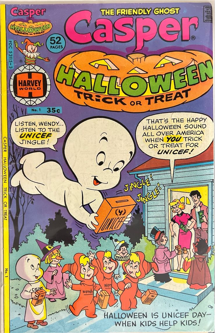 Casper the Friendly Ghost, #001 (Harvey Comics, 1972)