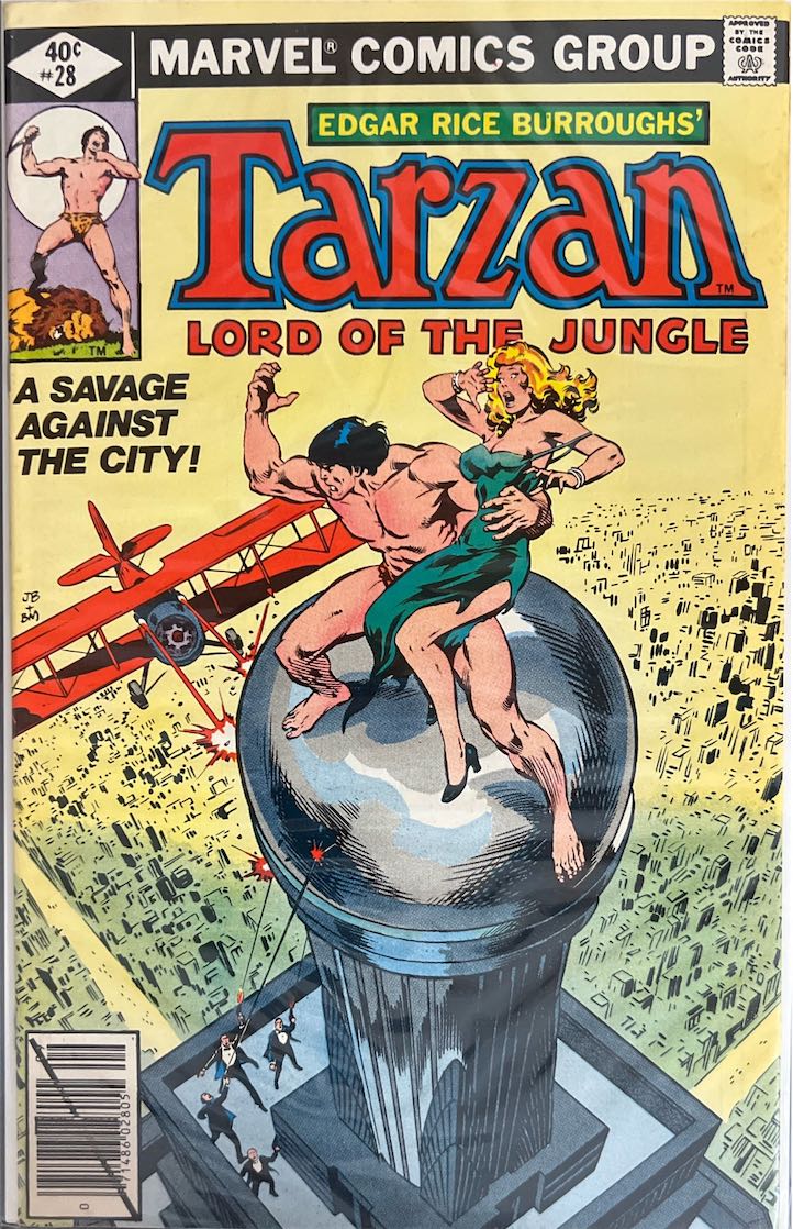 Edgar Rice Burroughs' Tarzan, Lord of the Jungle, #028 (Marvel Comics, 1980)