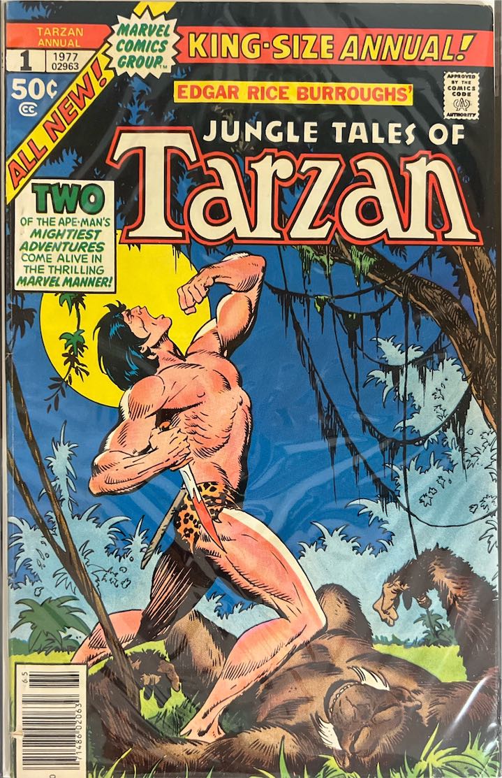 Tarzan, #Annual 001 (Marvel Comics Group, 1977)