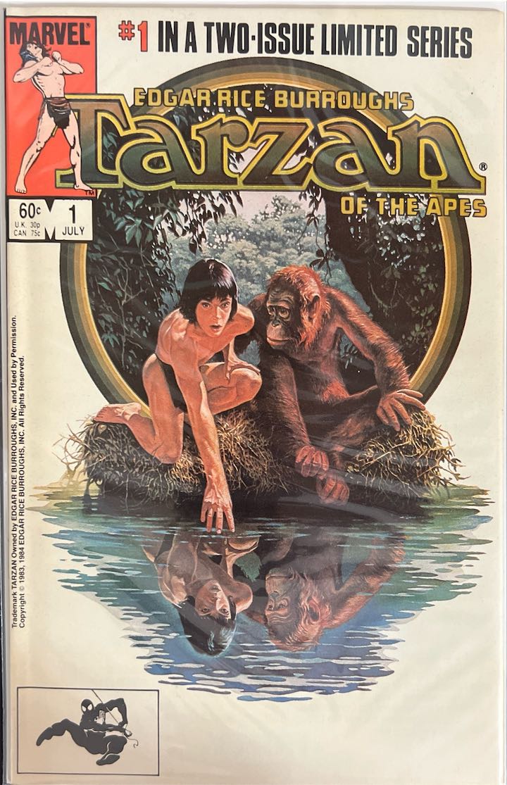 Edgar Rice Burroughs' Tarzan of the Apes, #001 (Marvel, 1984)