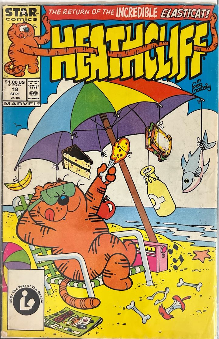 Heathcliff, #018 (Marvel, 1987)