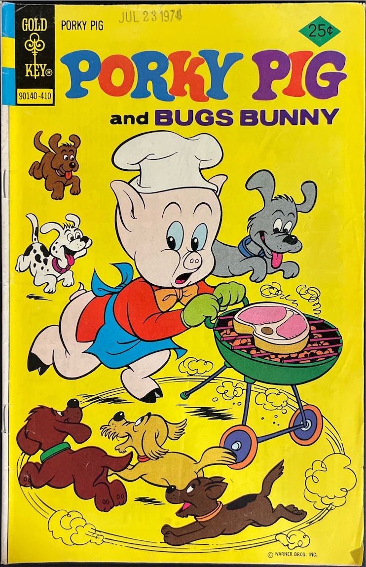 Porky Pig and Bugs Bunny, #1974 (Gold Key, 1974)