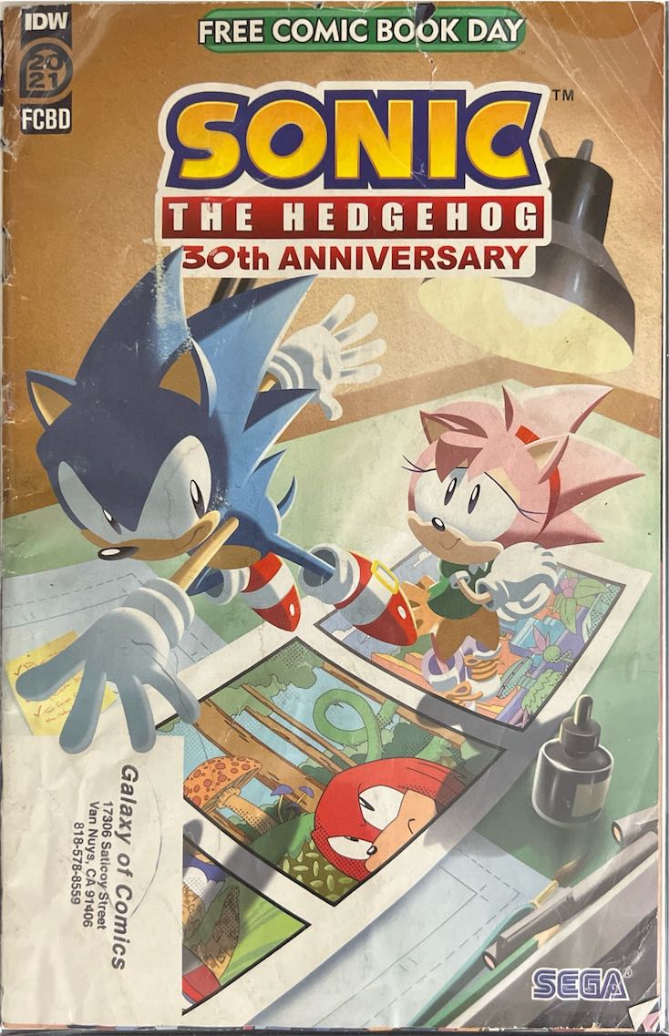 Sonic The Hedgehog, #001 (IDW, 2021)