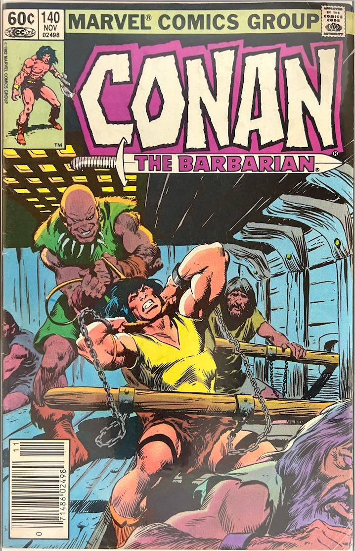 Conan the Barbarian, #140 (Marvel, 1982)