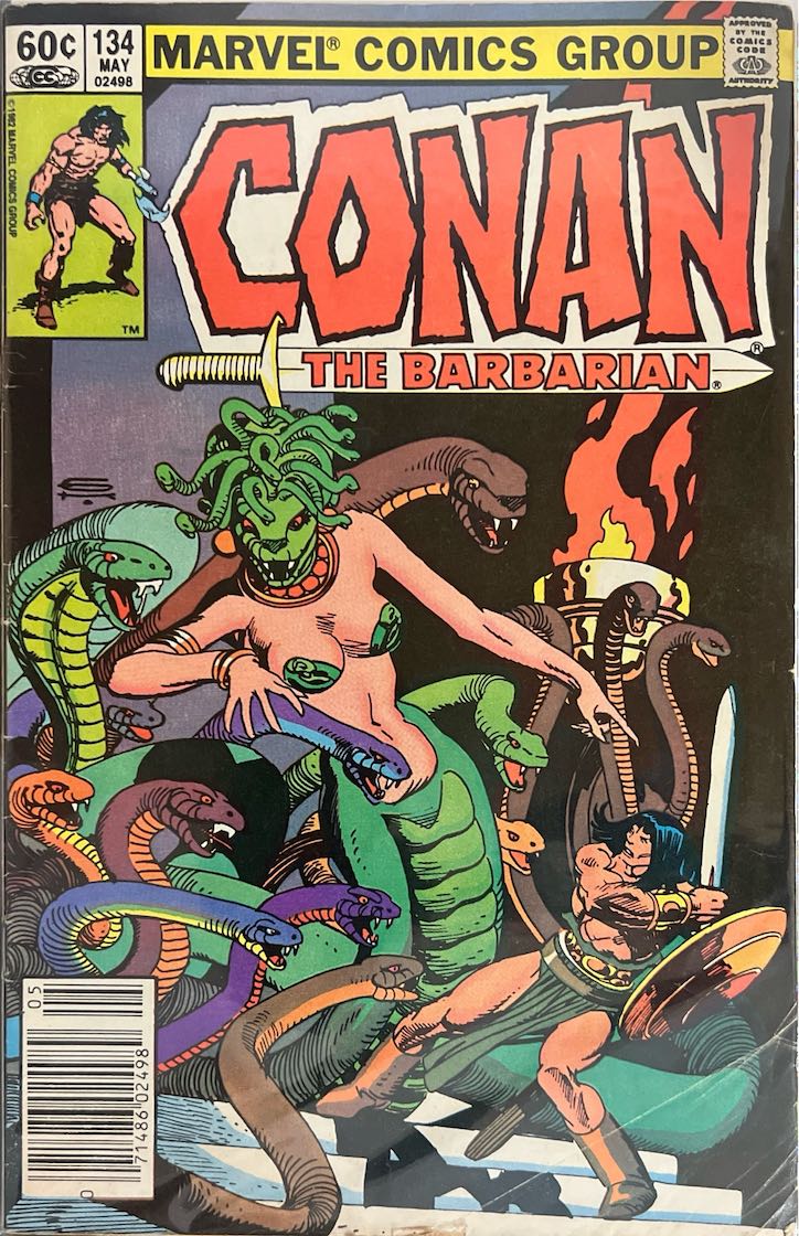 Conan The Barbarian, #134 (Marvel Comics Group, 1982)