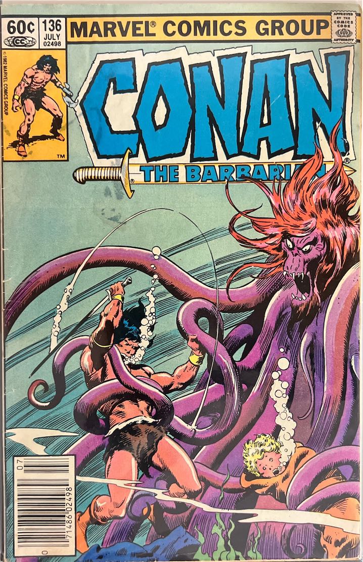 Conan the Barbarian, #136 (Marvel, 1982)