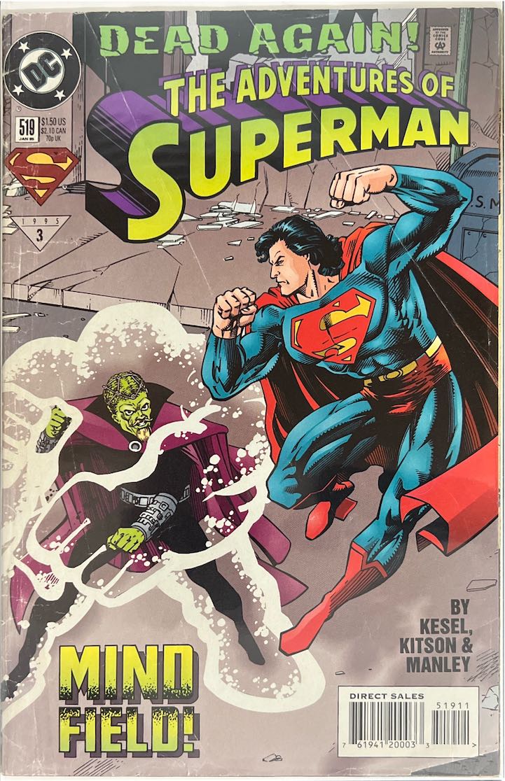 The Adventures of Superman, #519 (DC Comics, 1995)