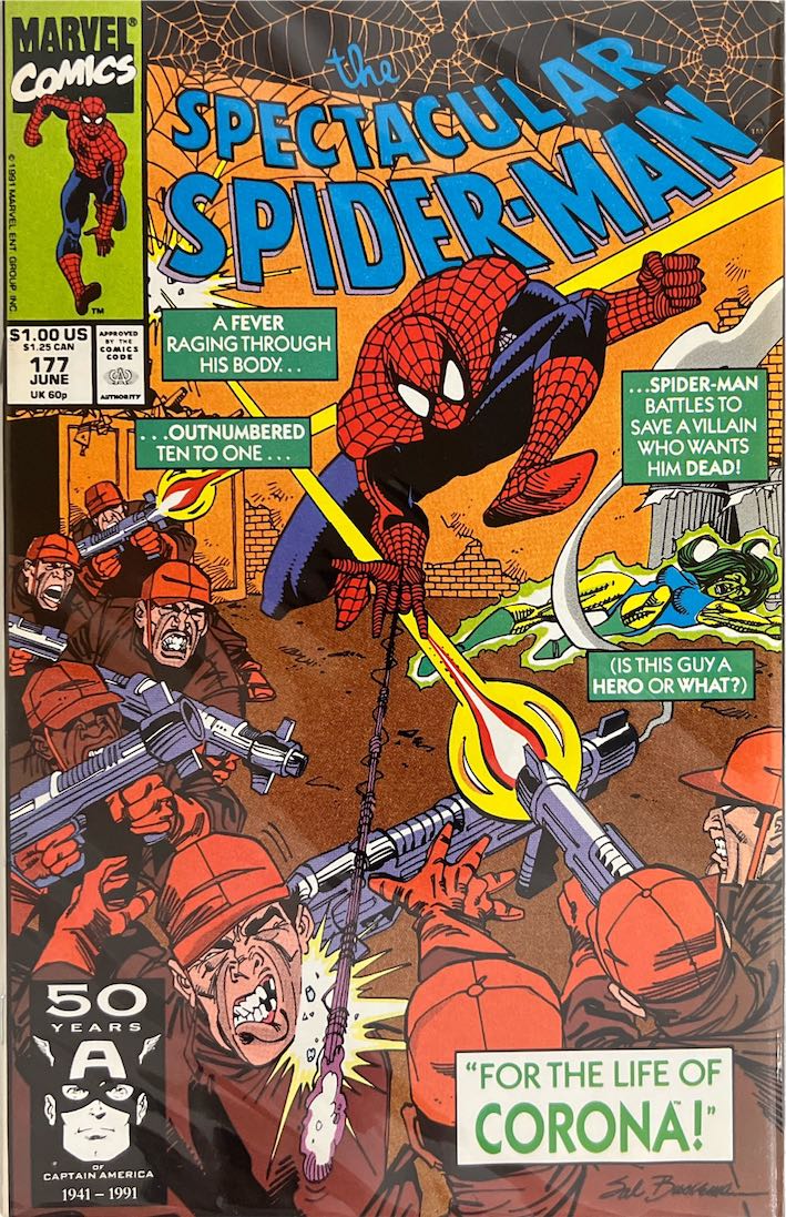 The Spectacular Spider-Man, #177 (Marvel Comics, 1991)