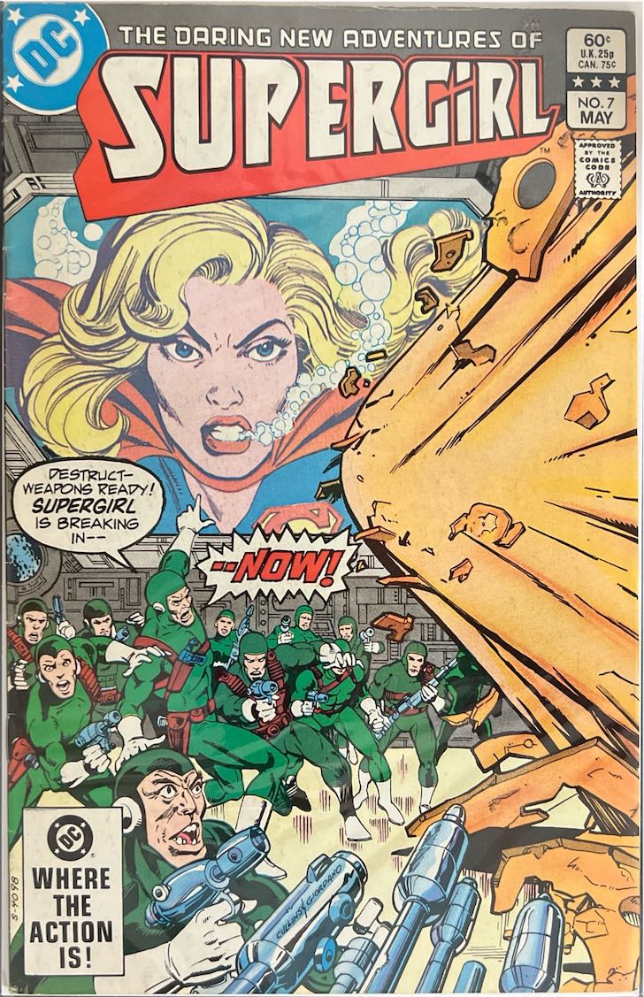 The Daring New Adventures of Supergirl, #007 (DC Comics, 1983)