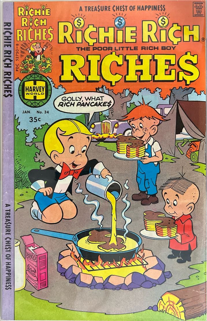 Richie Rich Riches, #034 (Harvey Comics, 1977)