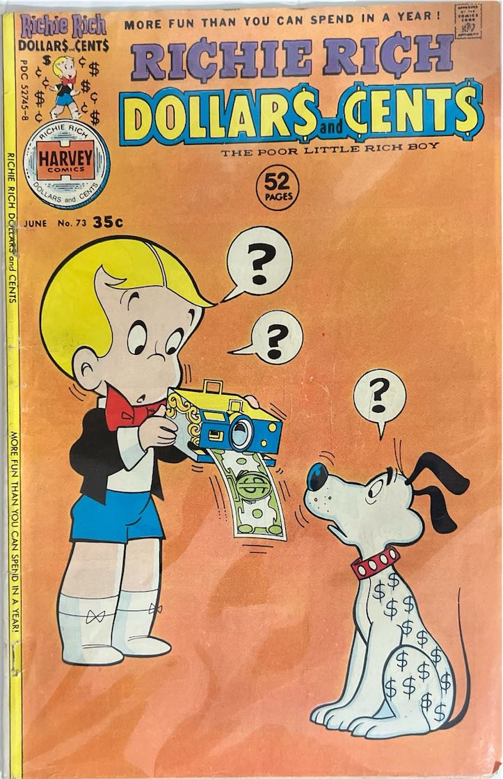 Richie Rich Dollars and Cents, #073 ((Harvey Comics, 1978))