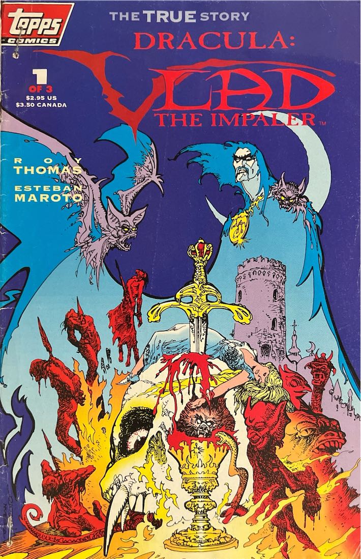 Dracula: Vlad the Impaler, #001 (Topps Comics, 1993)