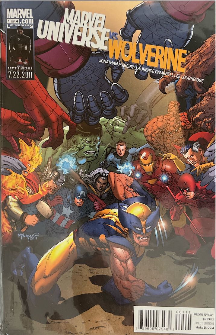 Marvel Universe vs Wolverine, #001 (Marvel, 2011)