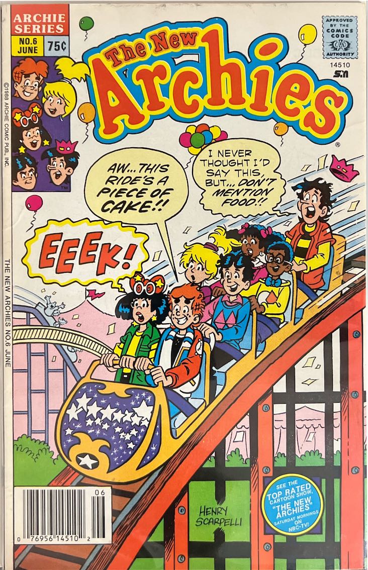 The New Archies, #006 (Archie Comics, 1988)