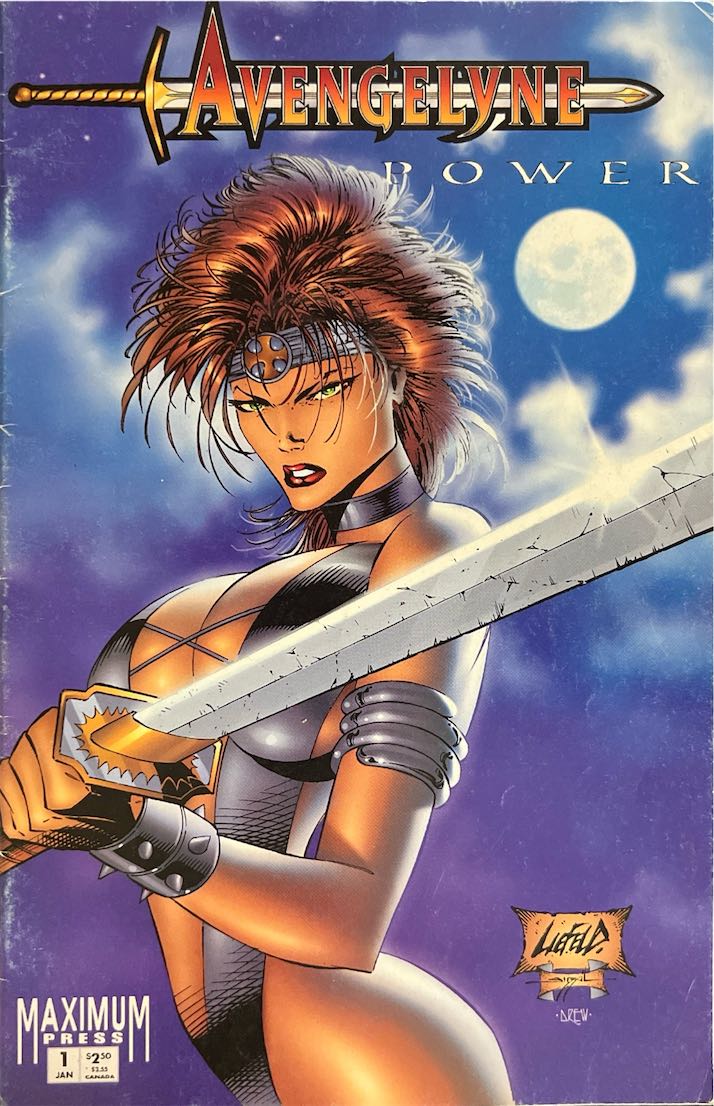 Avengelyne, #001 (Maximum Press, 1995)