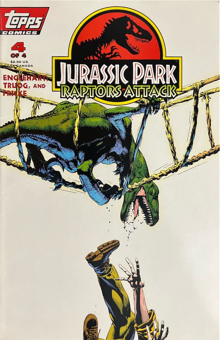 Jurassic Park: Raptor's Attack, #004 (Topps Comics, 1994)