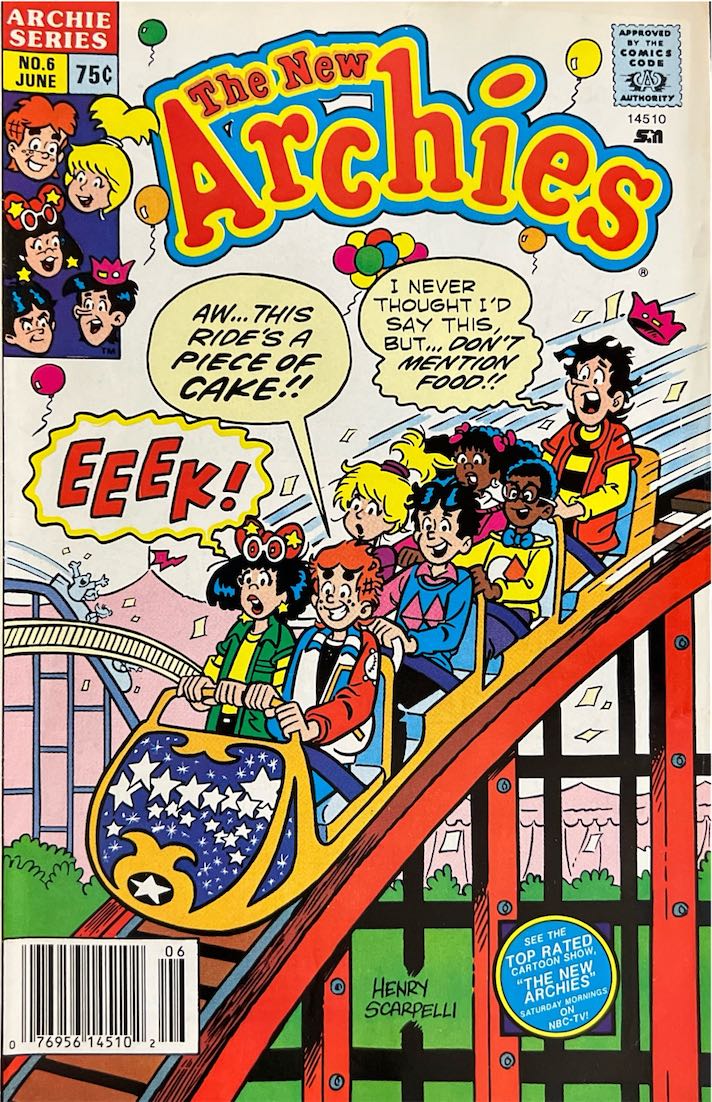 The New Archies, #006 (Archie Comics, 1988)