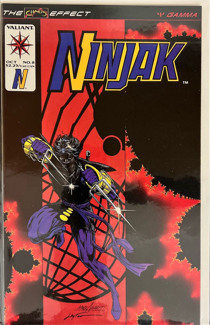 Ninjak, #008 (Valiant, 1994)