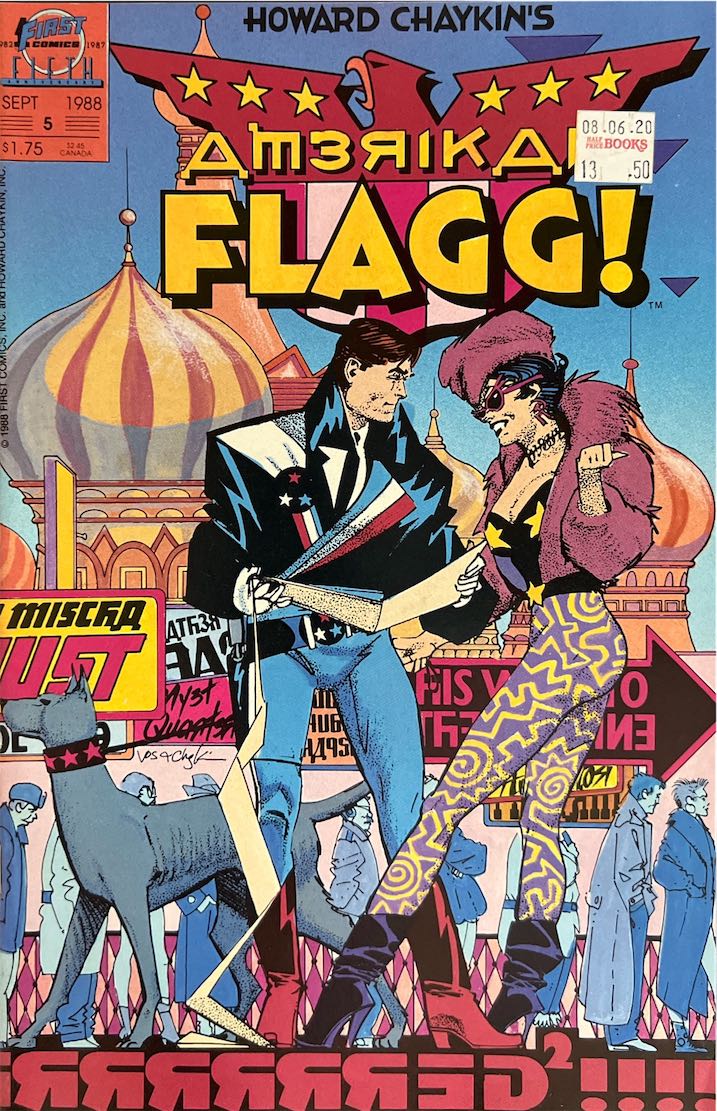 AMERICAN FLAGG!, #005 (First Comics, 1988)