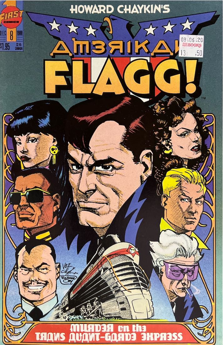 Amerika Flagg!, #008 (First Comics, 1988)