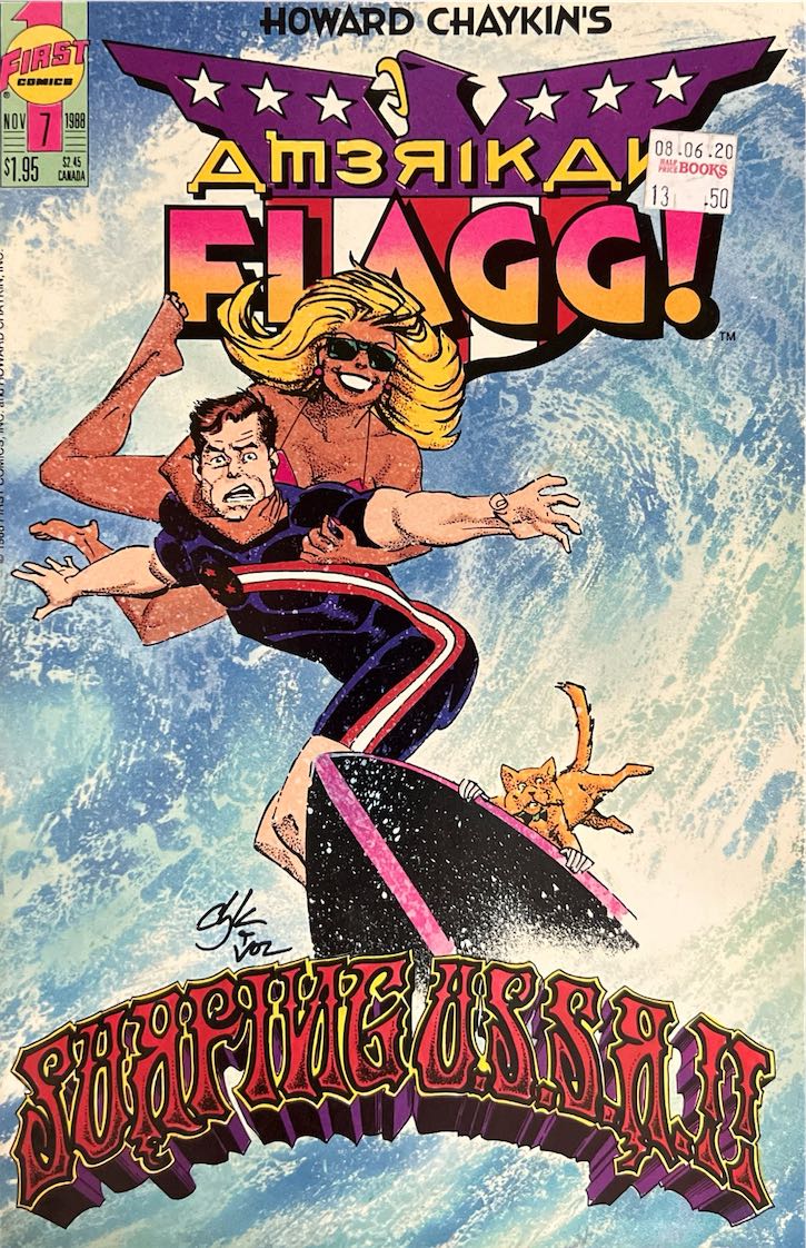 Howard Chaykin's American Flagg!, #007 (First Comics, 1988)