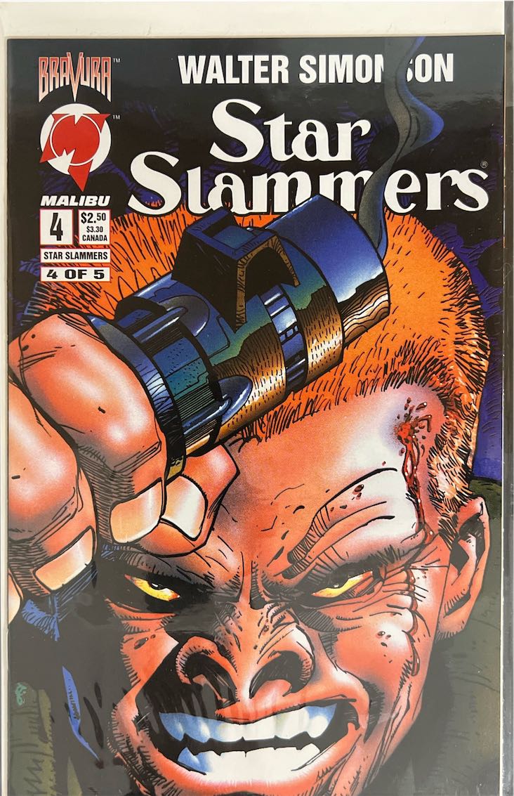 Star Slammers, #004 (Malibu, 1995)