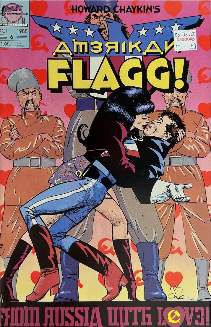 Howard Chaykin's American Flagg!, #006 (First Comics, 1988)