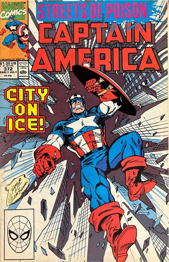 Captain America, #372 (Marvel, 1990)