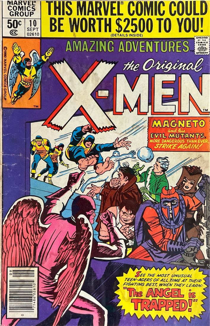 Amazing Adventures: The Original X-Men, #010 (Marvel, 1969)